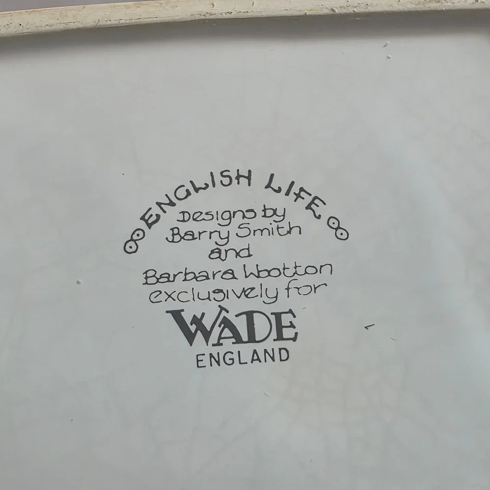 Vintage 70s Wade England Pet Shop Teapot, Kitchen Shelf Decor READ